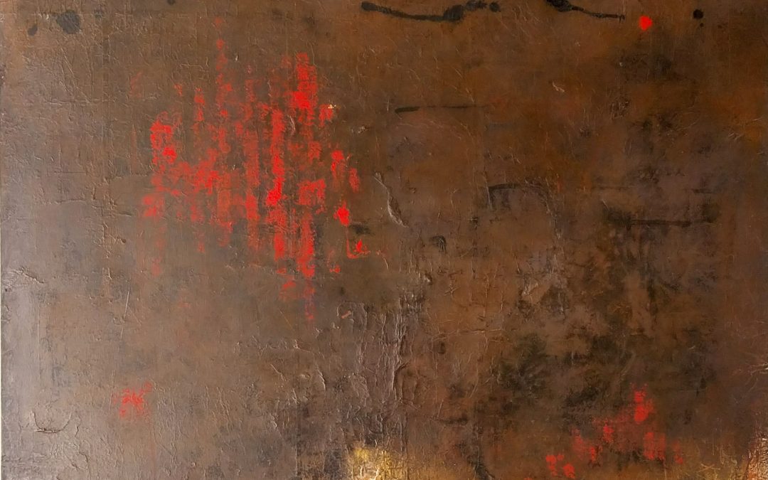 “Rouge Dispersé — Cartographie d’une Chair de Terre”