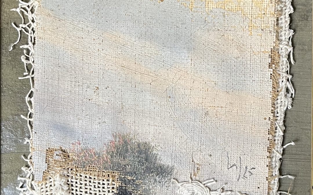 “Écorce Fragile — Souvenir Brodé de Lumière”