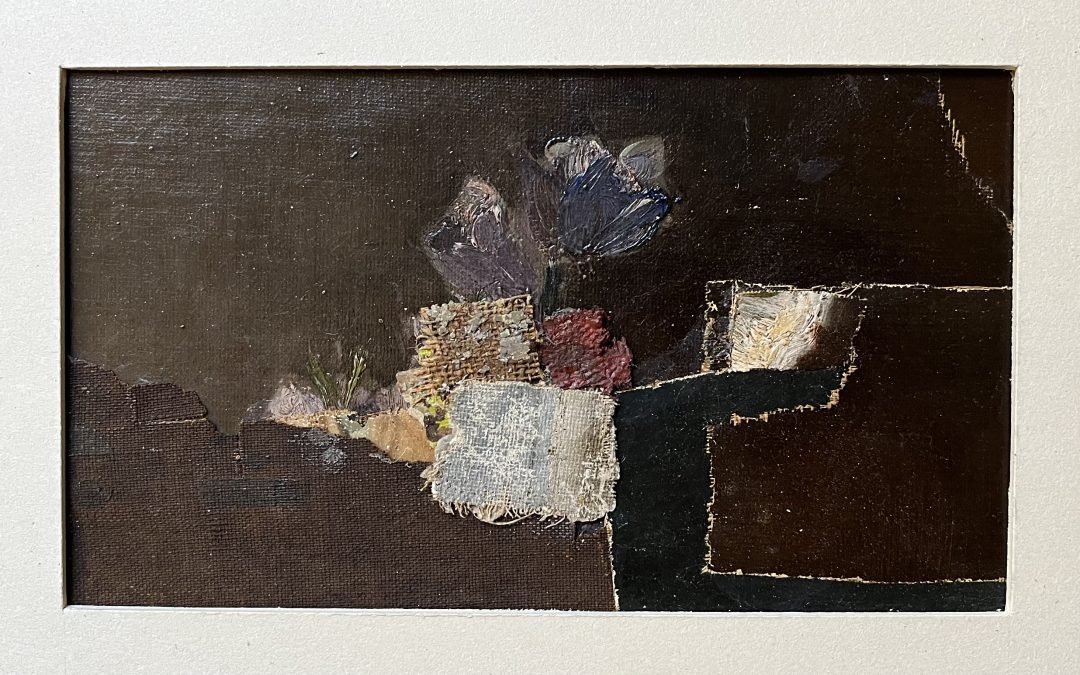 “Nocturnal Fragments — When Flowers Rise from Stone”