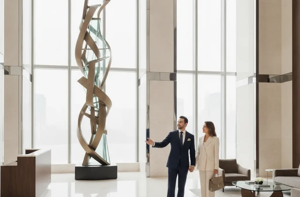 Art pour immobilier de luxe – guide stratégique