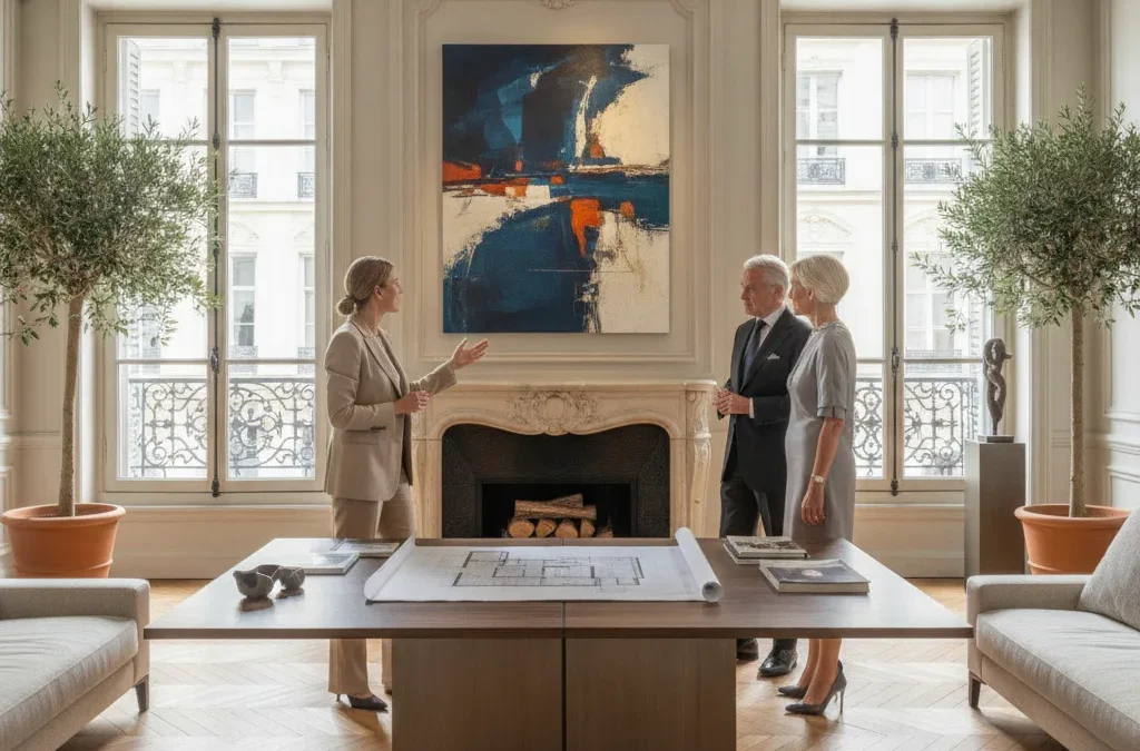 Architecte d’intérieur Paris, intégrer l’art en 2026
